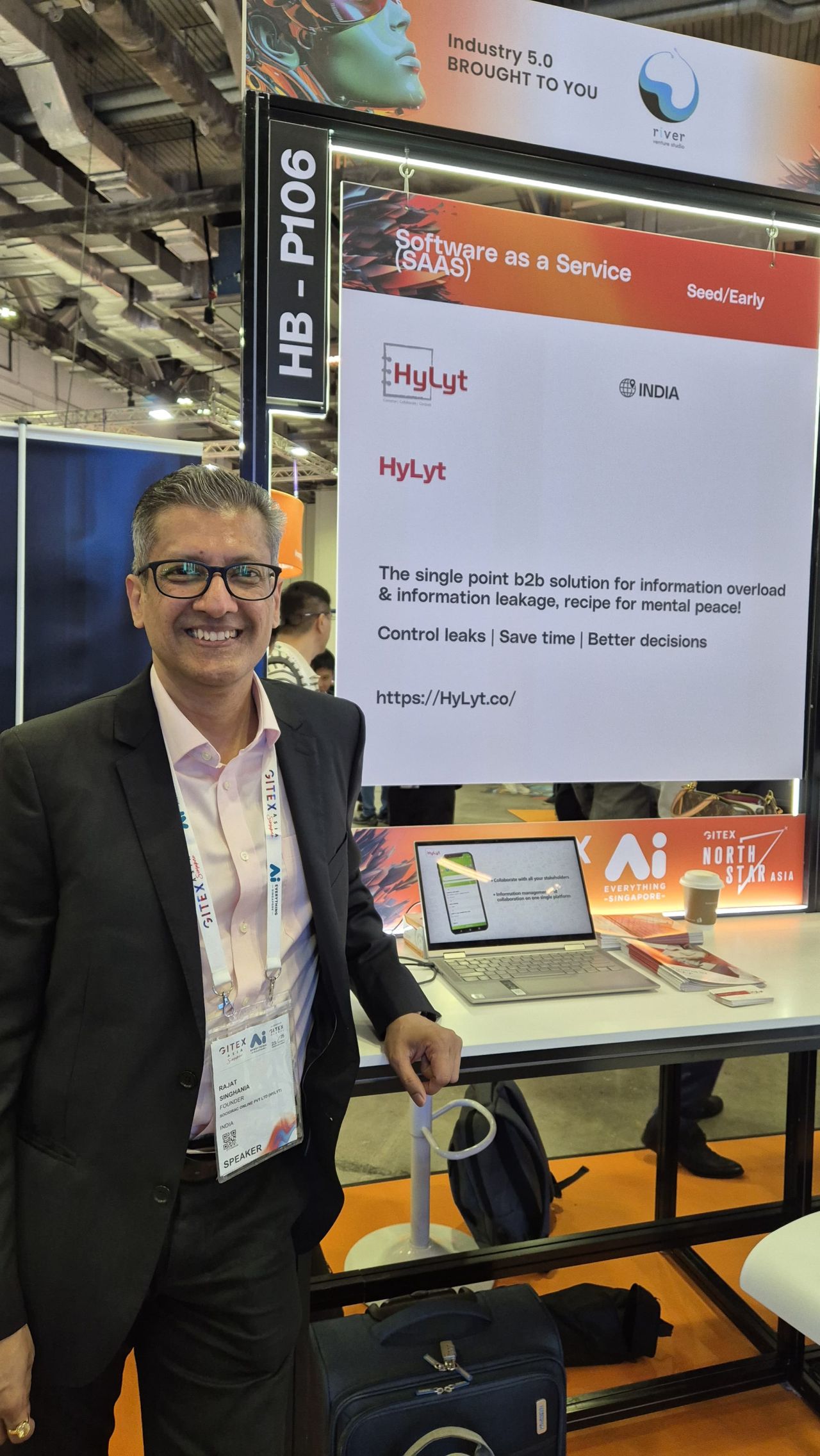 Overwhelmed by information chaos? We’re solving that — live at GITEX Singapore. 🚀